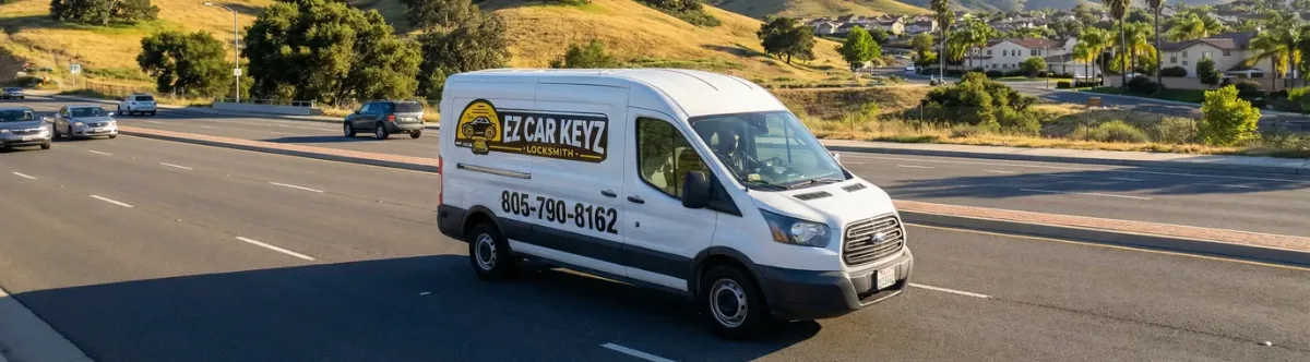 EZ Car Keyz mobile locksmith van
