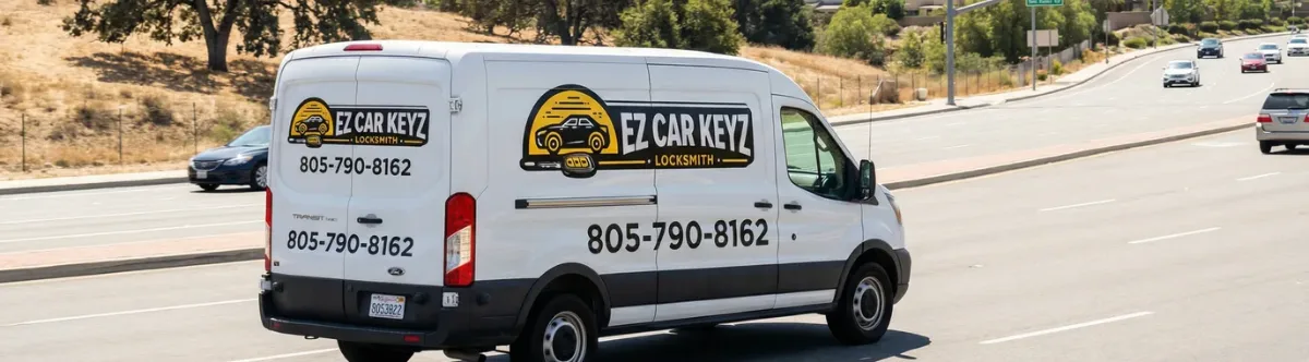 EZ Car Keyz mobile locksmith van