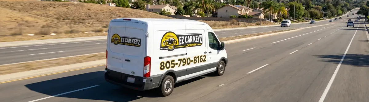 EZ Car Keyz mobile locksmith van