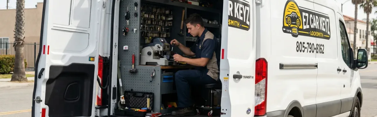 Emergency 2008 Acura TSX key fob made from scratch by EZ Car Keyz Simi Valley CA