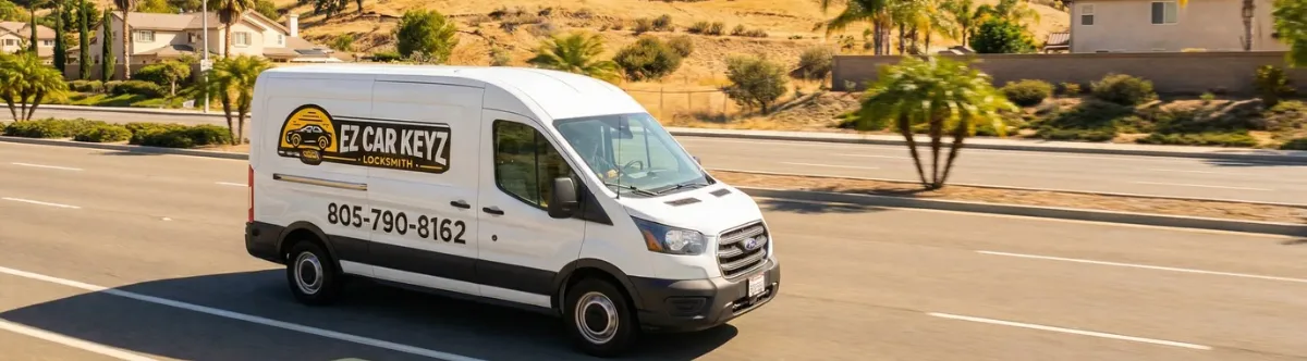 EZ Car Keyz mobile locksmith van