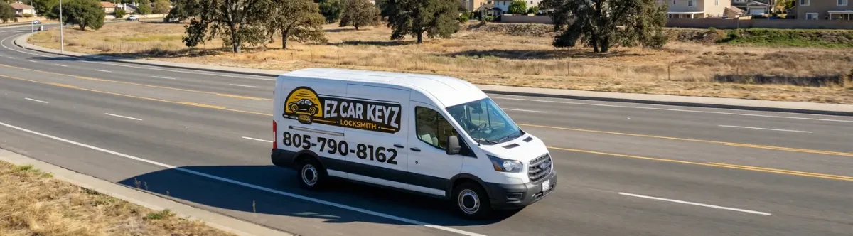 EZ Car Keyz mobile locksmith van