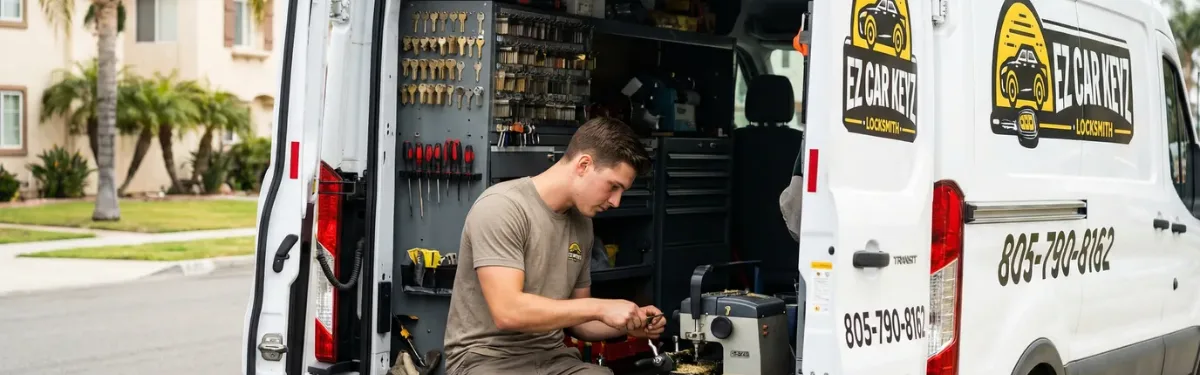 Emergency 2011 Acura TSX key fob made from scratch by EZ Car Keyz Camarillo CA