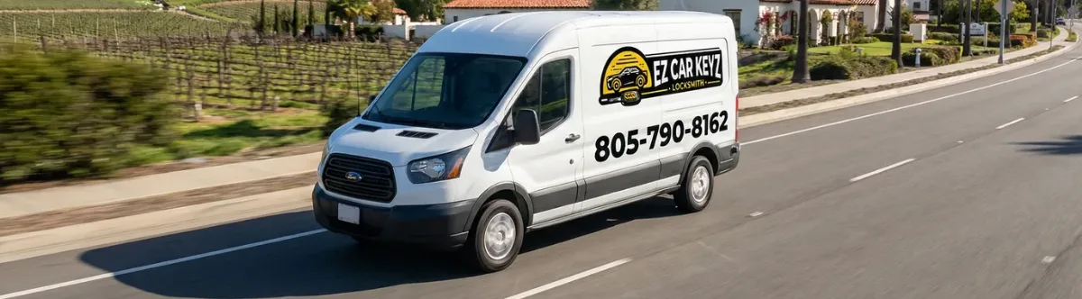 EZ Car Keyz mobile locksmith van