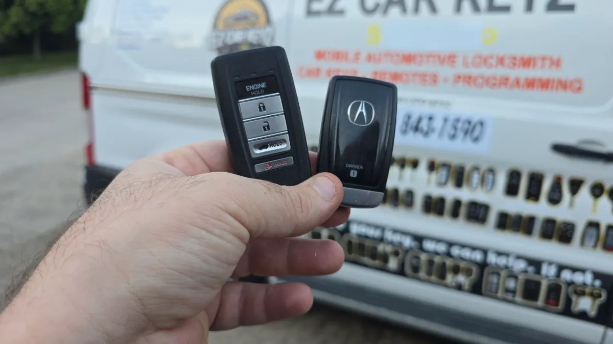 On-site 2014 Acura TSX car key programming in Camarillo CA
