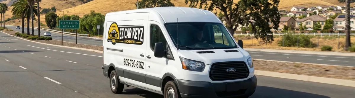 EZ Car Keyz mobile locksmith van