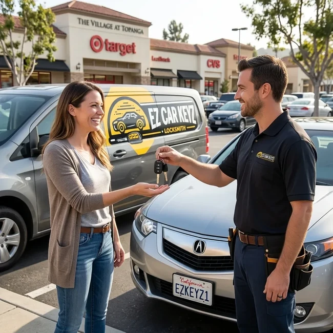 Acura TSX key replacement in Ventura County