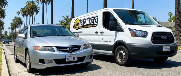 Acura TSX mobile car key service by EZ Car Keyz in Ventura County