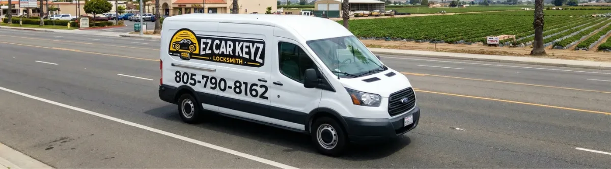 EZ Car Keyz mobile locksmith van