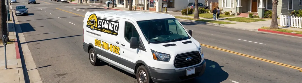 EZ Car Keyz mobile locksmith van