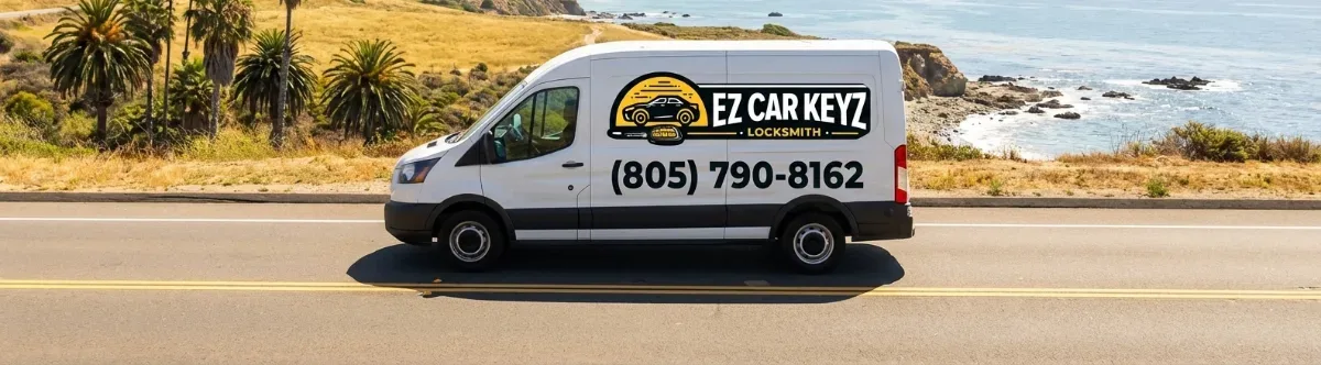 EZ Car Keyz mobile locksmith van