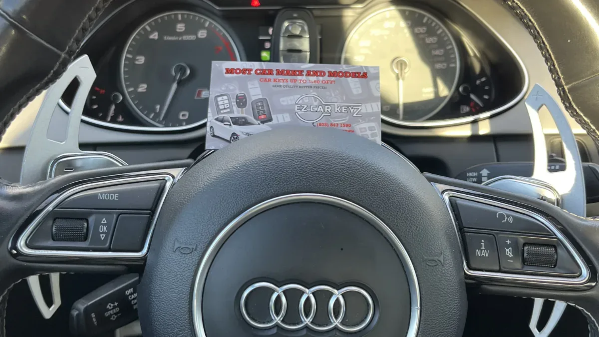 Certified auto locksmith servicing 2002 Audi A4 in Santa Barbara CA