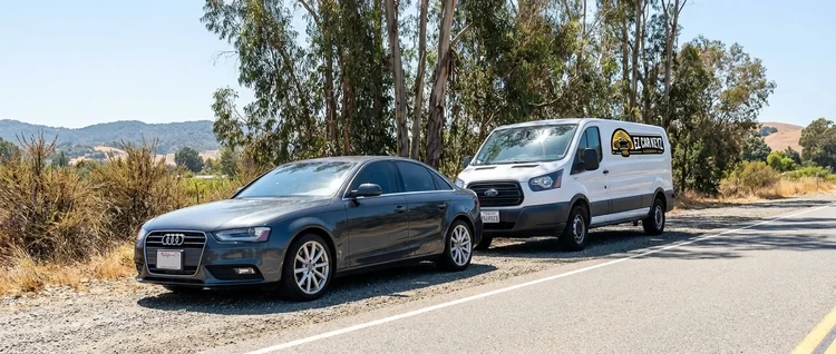 Audi A4 mobile car key service by EZ Car Keyz in Ventura County