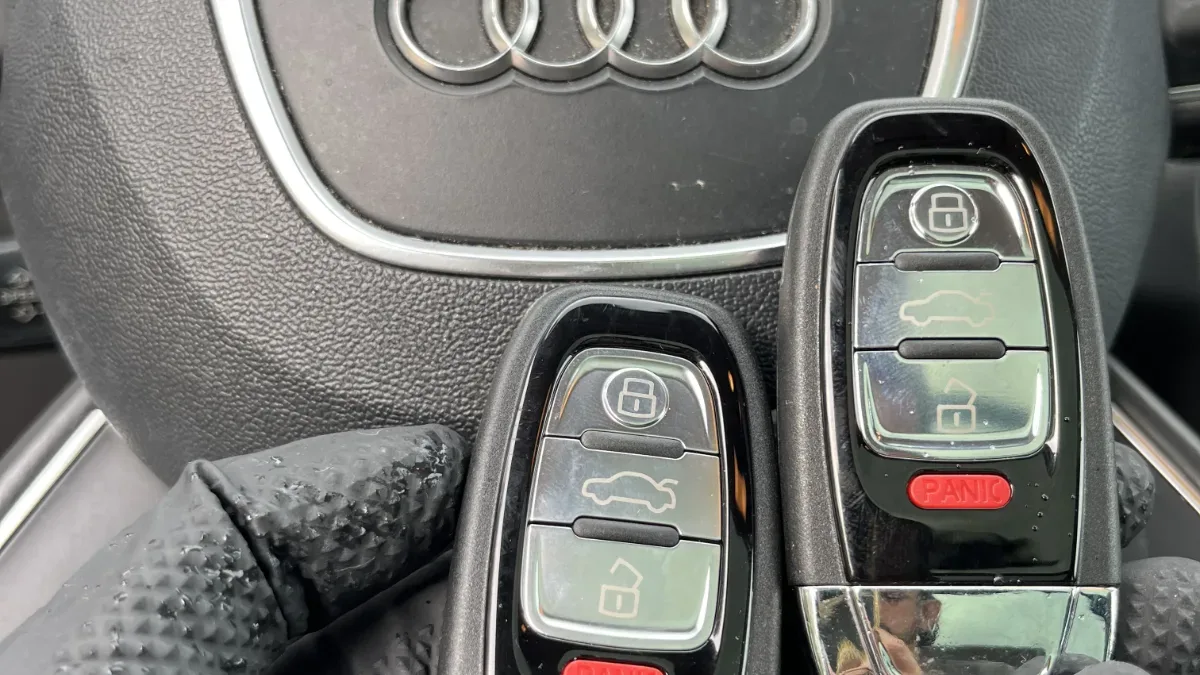 Lost 2001 Audi A6 key replacement by EZ Car Keyz in Santa Barbara CA