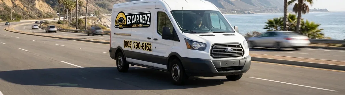EZ Car Keyz mobile locksmith van