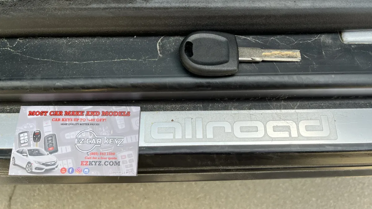 Lost 2013 Audi Q5 key replacement by EZ Car Keyz in Camarillo CA