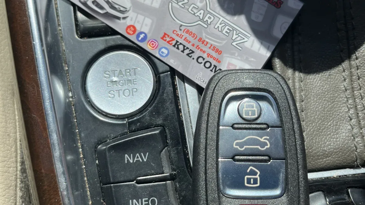 2009 Audi Q7 key replacement at half the dealer price in Oxnard CA