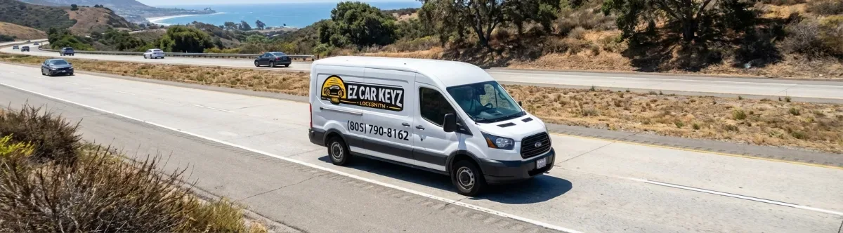 EZ Car Keyz mobile locksmith van