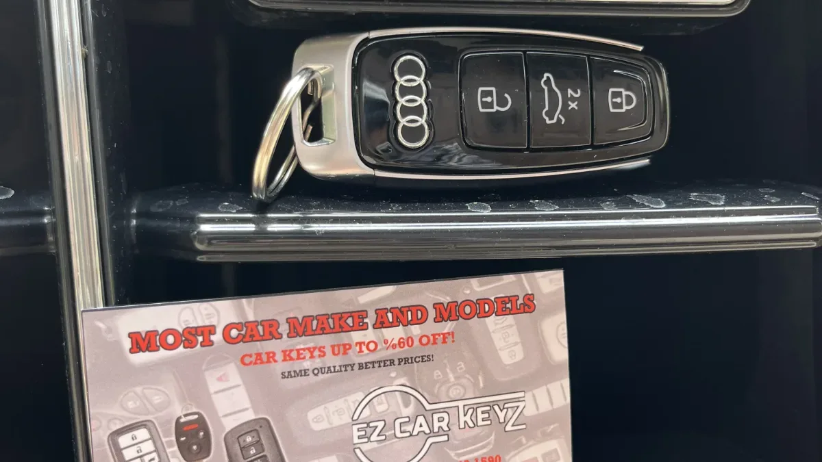 Lost 2012 Audi S5 key replacement by EZ Car Keyz in Oxnard CA