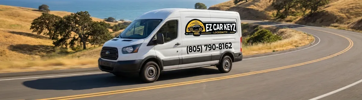 EZ Car Keyz mobile locksmith van