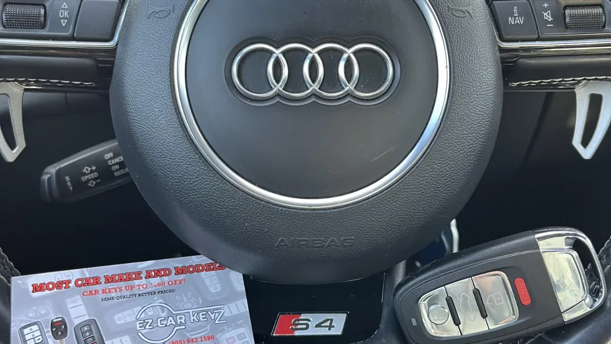 2014 Audi TT key replaced in your driveway in Santa Barbara CA