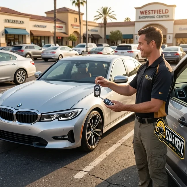BMW 3 Series key replacement in Ventura County