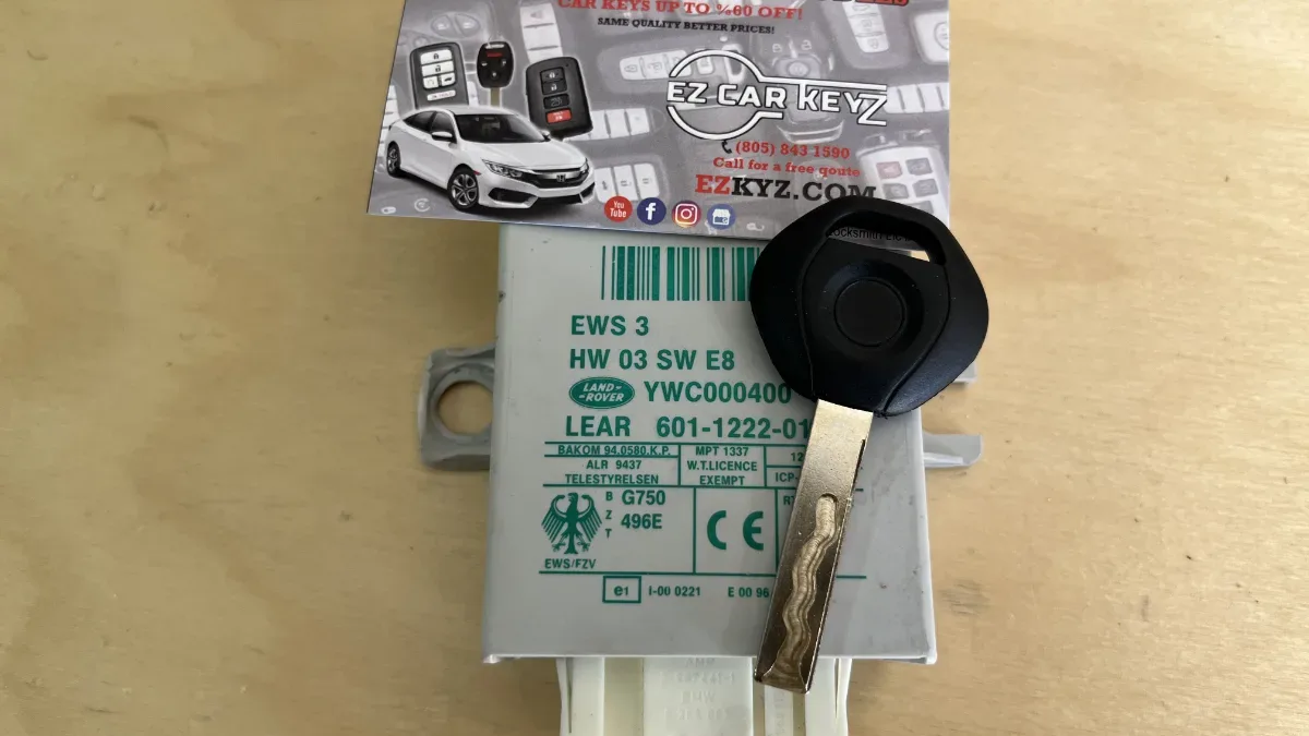 Lost 2008 BMW 5 Series key replacement by EZ Car Keyz in Oxnard CA