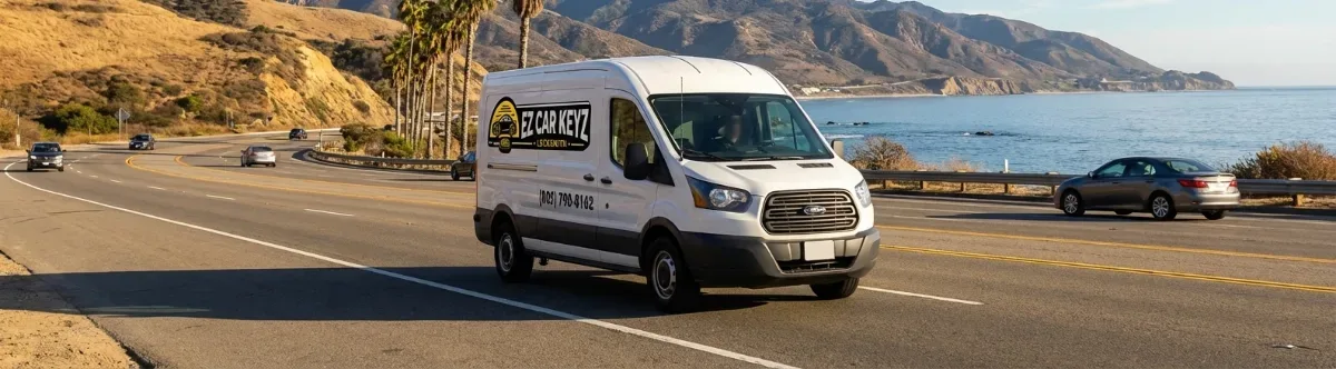 EZ Car Keyz mobile locksmith van
