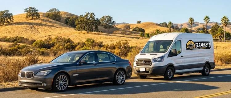 BMW 7 Series mobile car key service by EZ Car Keyz in Ventura County