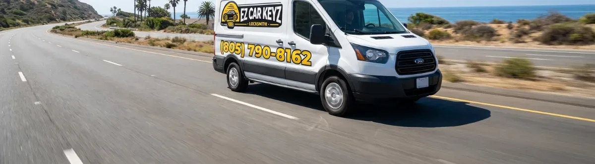 EZ Car Keyz mobile locksmith van