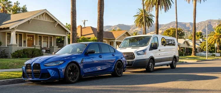 BMW M3 mobile car key service by EZ Car Keyz in Ventura County