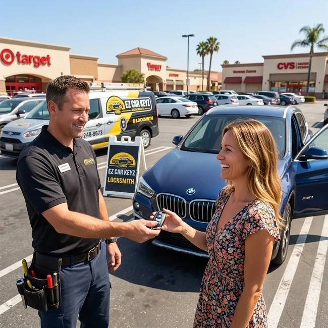 BMW X1 key replacement in Ventura County