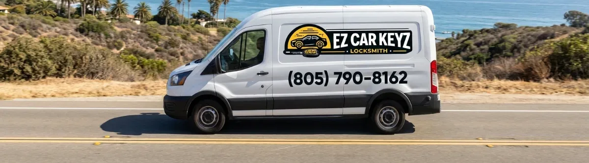 EZ Car Keyz mobile locksmith van