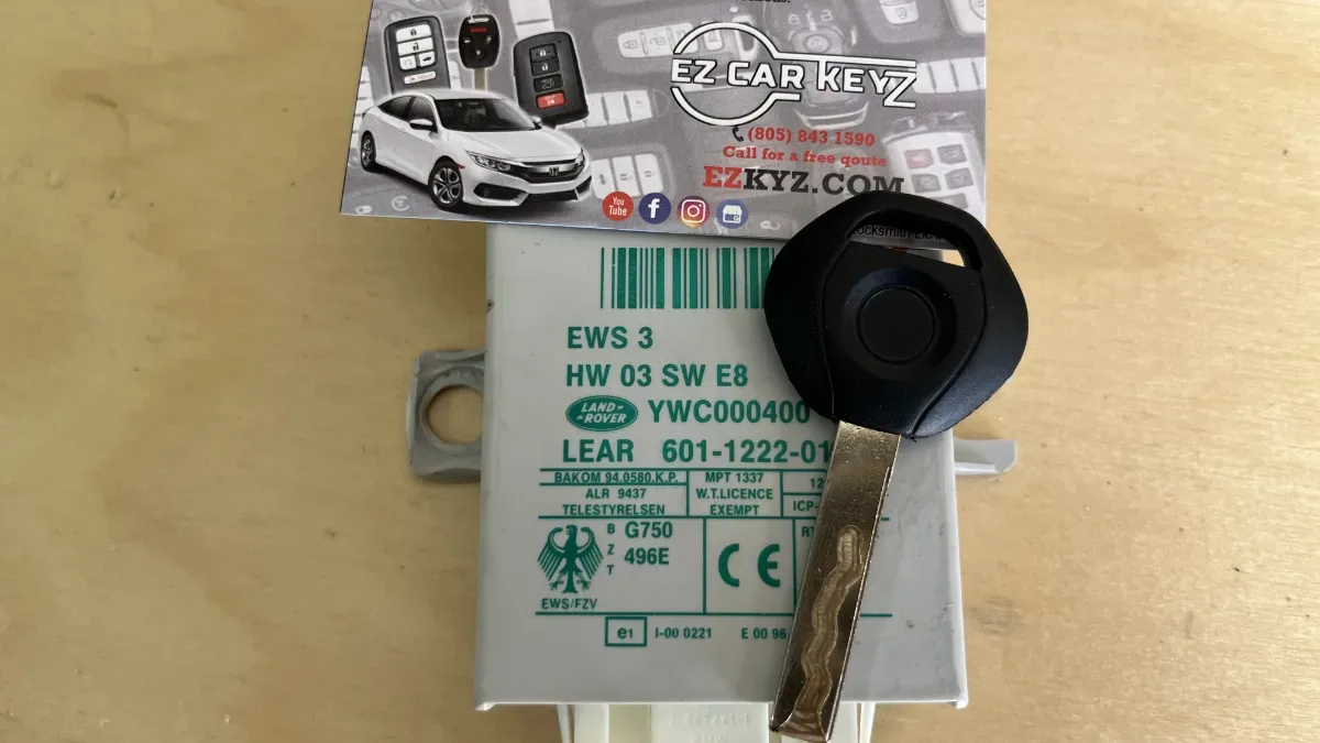 Same-day 2010 BMW X3 key replacement in Oxnard CA