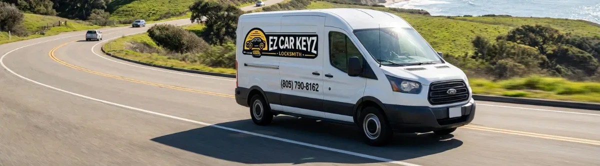 EZ Car Keyz mobile locksmith van