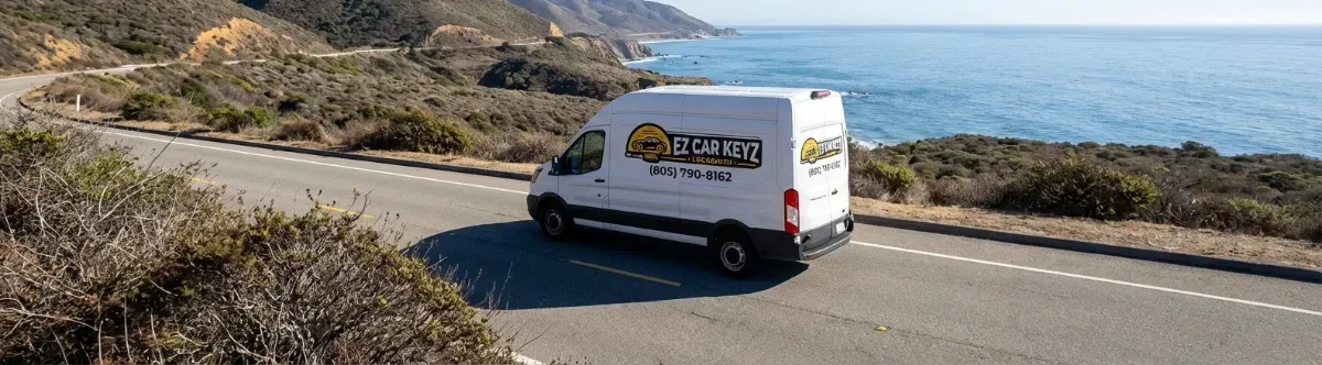 EZ Car Keyz mobile locksmith van