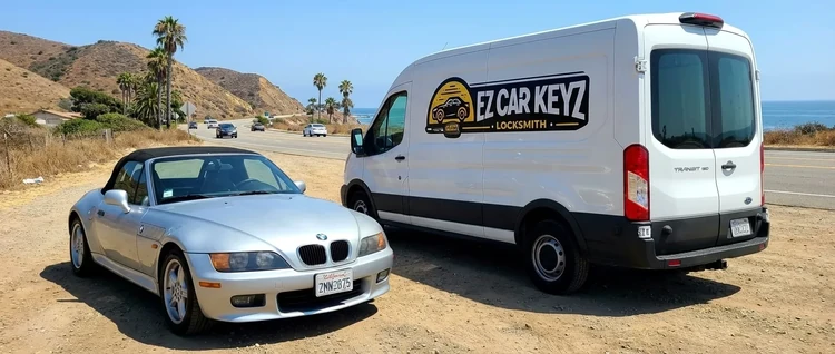 BMW Z3 mobile car key service by EZ Car Keyz in Ventura County