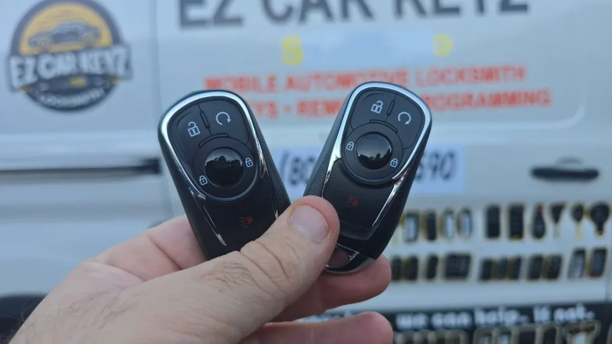 On-site 2007 Buick Lacrosse car key programming in Ventura CA