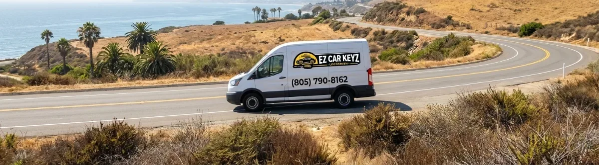 EZ Car Keyz mobile locksmith van
