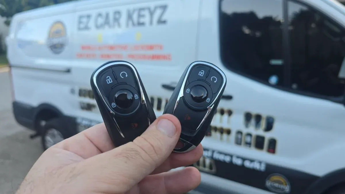 Mobile 2010 Buick Lucerne key replacement at your location in Santa Barbara CA