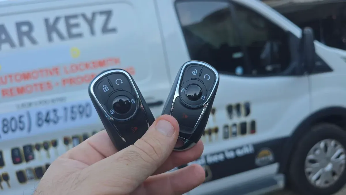 Mobile 2002 Buick Regal key replacement at your location in Ventura CA