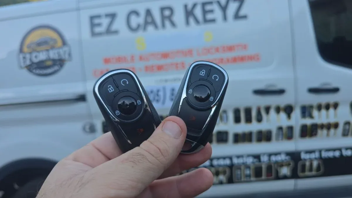 On-site 2004 Buick Rendezvous car key programming in Ventura CA
