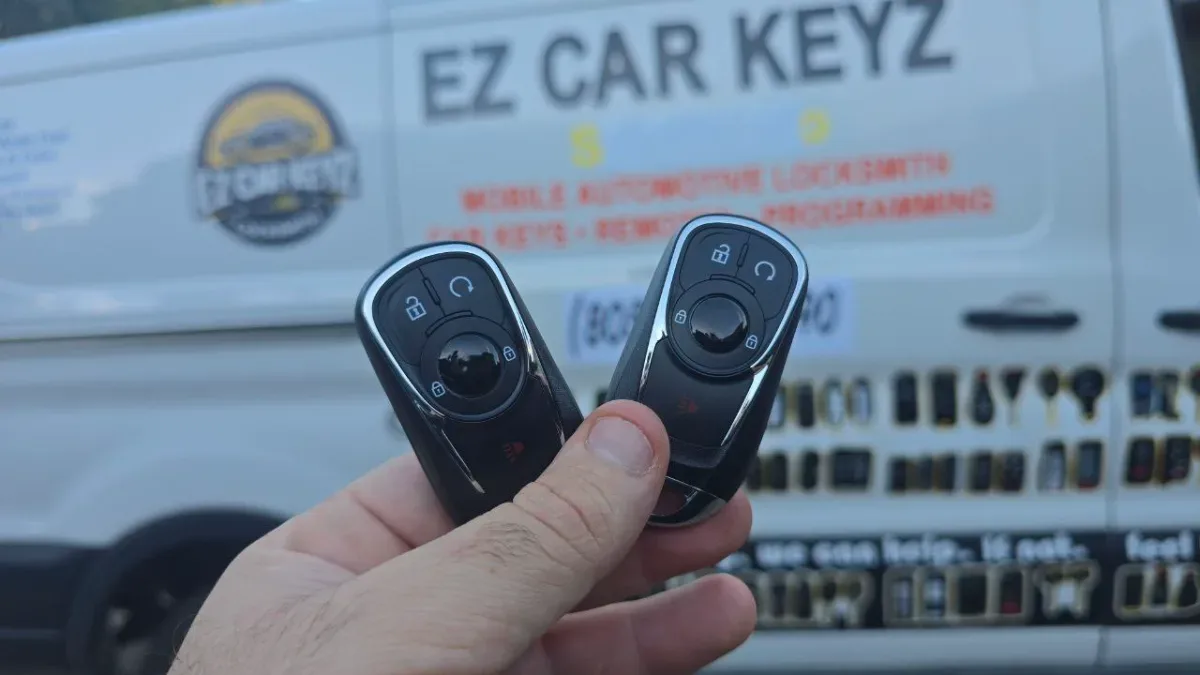 Quick turnaround 2006 Buick Rendezvous car key by EZ Car Keyz in Ventura CA