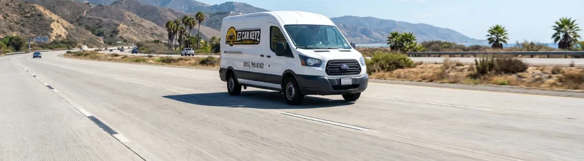 EZ Car Keyz mobile locksmith van