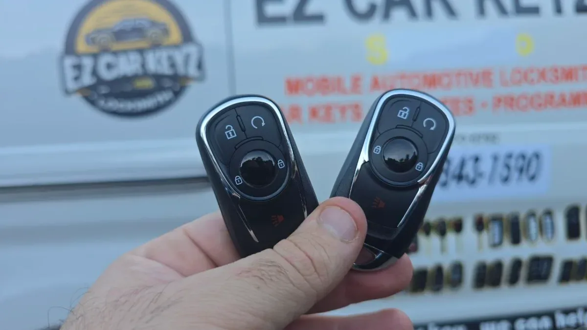Lost 2012 Buick Verano key replacement by EZ Car Keyz in Oxnard CA