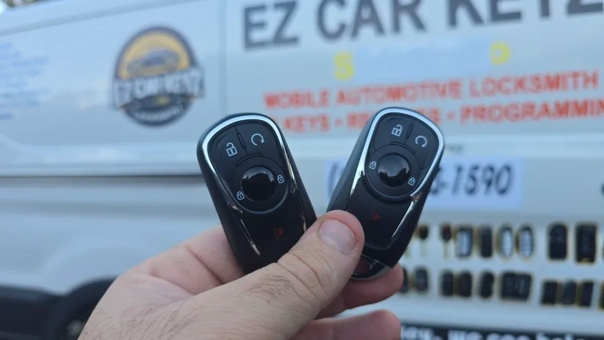 All keys lost service for 2016 Buick Verano by EZ Car Keyz Oxnard CA