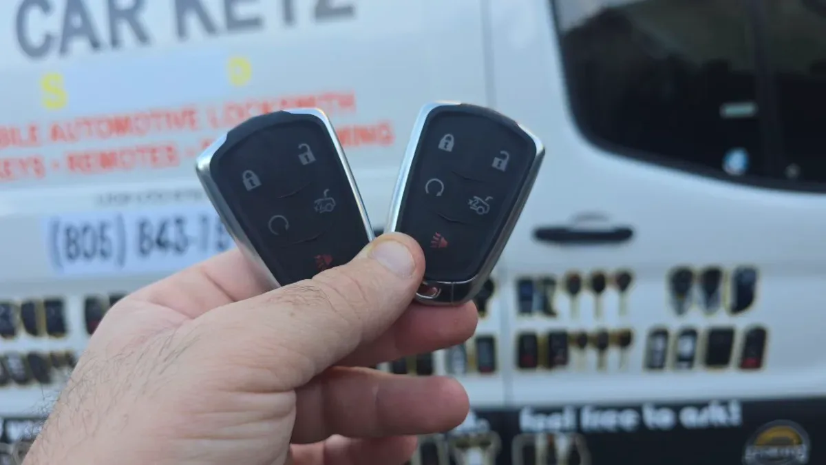 All keys lost service for 2010 Cadillac STS by EZ Car Keyz Oxnard CA