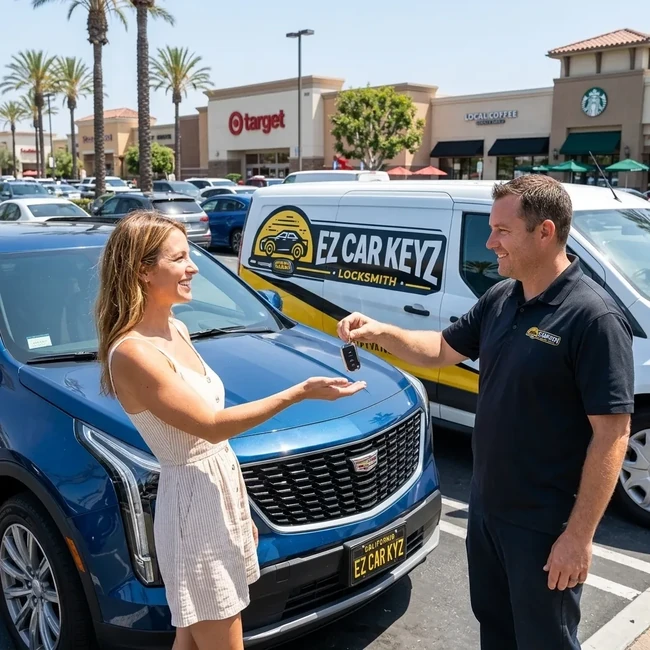 Cadillac XT4 key replacement in Ventura County