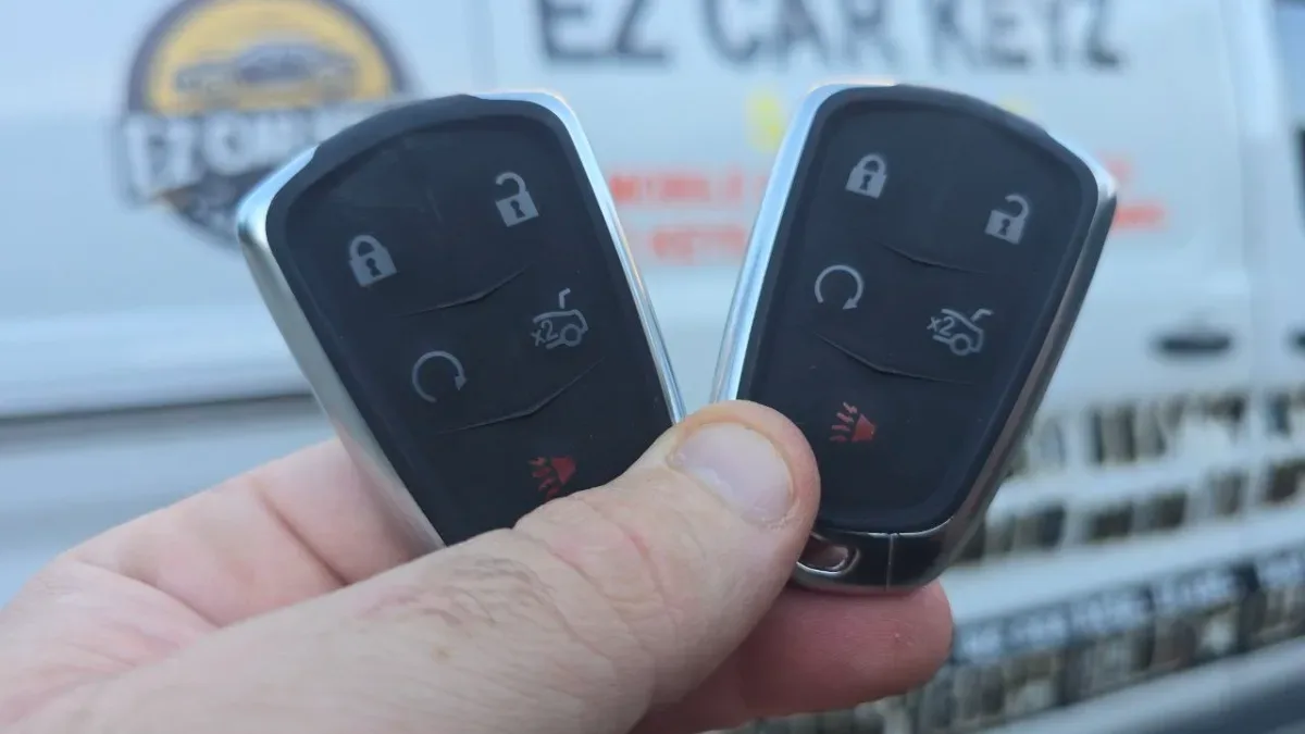Lost 2024 Cadillac XT5 key replacement by EZ Car Keyz in Santa Barbara CA