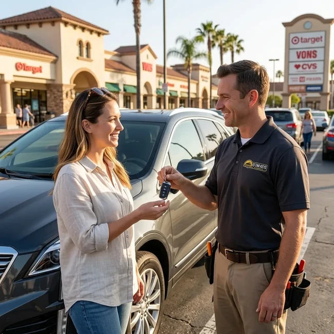 Cadillac XT5 key replacement in Ventura County